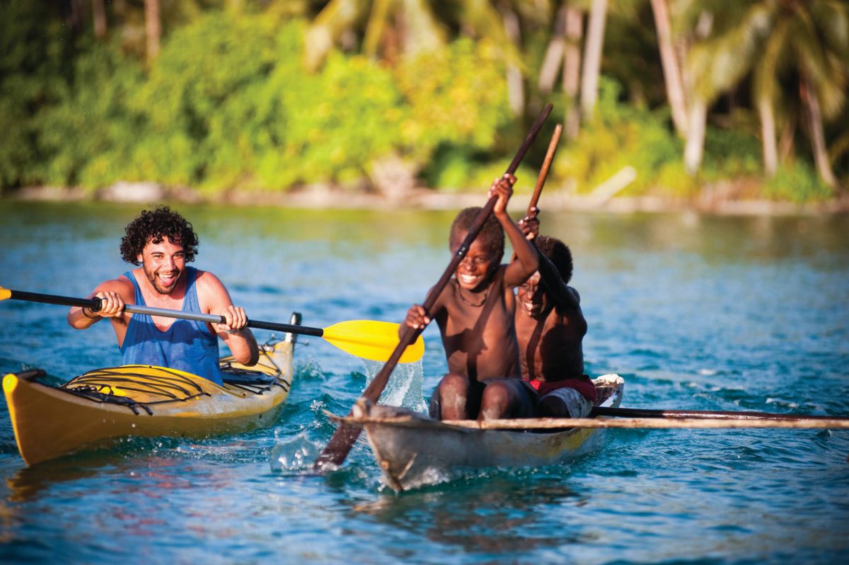 Kayaking In Papua New Guinea Paga Hill Estate Port Moresby Papua
